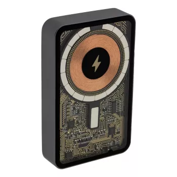 Tragbare Powerbank PATONA 9992, 10000 mAh, LiPo 38,5 Wh, USB‑C PD 20 W, 2 Ausgänge, 12 V/3 A Eingang/Ausgang, Schwarz