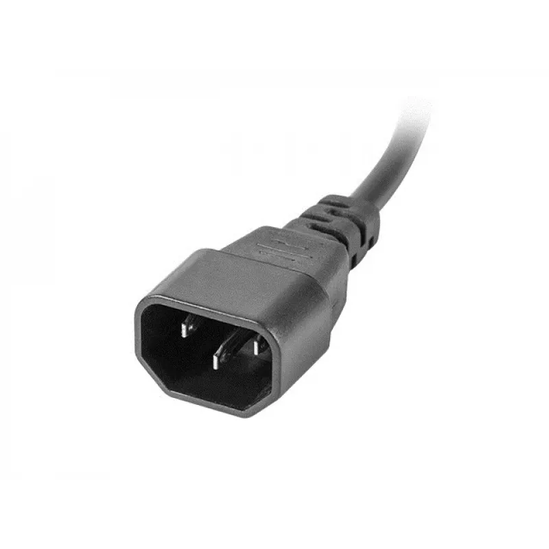 Stromverteilereinheit LANBERG PDU-04E04I-0200-IEC-BK — 1U, 4 Typ-E-Steckdosen, 2 m Kabel, 10 A, 220–250 V