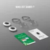 Ortungsfinder 4smarts SkyTag Lucid 2er-Pack – Bluetooth-GPS-Tracker, weiß