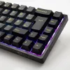 AKKO 3068B Plus Schwarz&Gold Wireless Gaming-Tastatur, mechanisch, RGB - V3 Cream Gelb, ISO (DE), schwarz