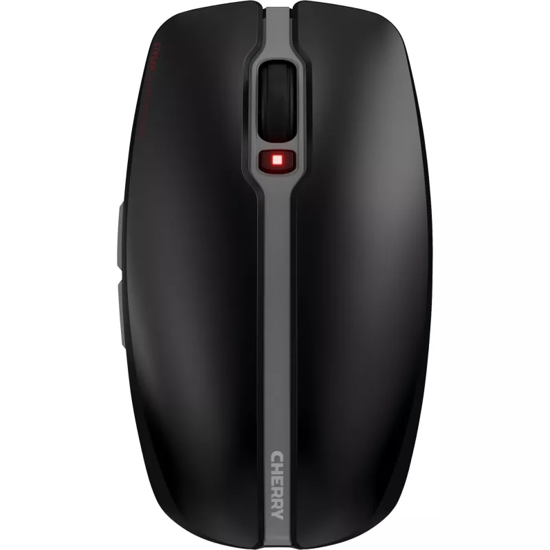 CHERRY Stream Desktop Recharge Tastatur Maus enthalten Universal RF Wireless AZERTY Belgisch Schwarz