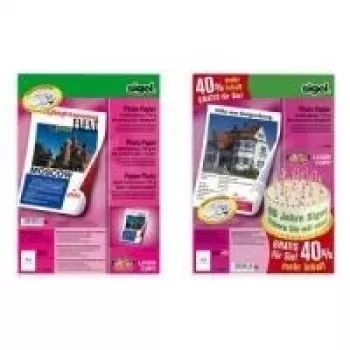 Fotopapier A4 Sigel LP344 Pink Weiß