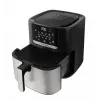 Heißluftfritteuse ESPERANZA EKA004 — 8 L, 1700 W, 8 Programme, Touch-Bedienung, Edelstahl