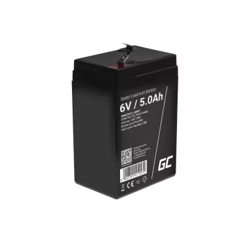 UPS-Akku Green Cell AGM11 6 V 5 Ah Blei-Vlies (VRLA) Einzelakku, 70×100×47 mm, 780 g