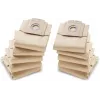 Staubbeutel Karcher 6.904-333.0 für Bodenstaubsauger, Papier, Sand, 10 Stk.