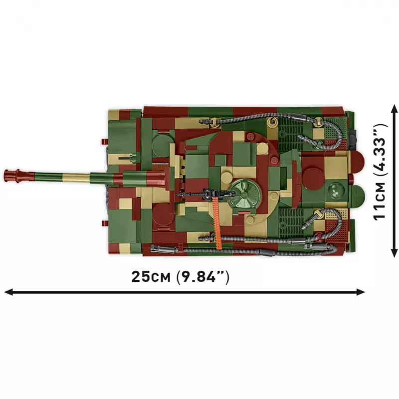 Bausteine Pz.Kpfw. VI Tiger Ausführung E 870 Teile