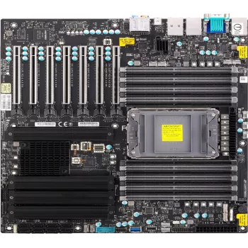 Super Micro SUPERMICRO X12SPA-TF - Motherboard - Erweitertes ATX - LGA4189-Socket - C621A Chipsatz - USB-C Gen2, USB 3.2 Gen 1, USB 3.2 Gen 2, USB-C Gen 2x2 - 10 Gigabit LAN, Gigab