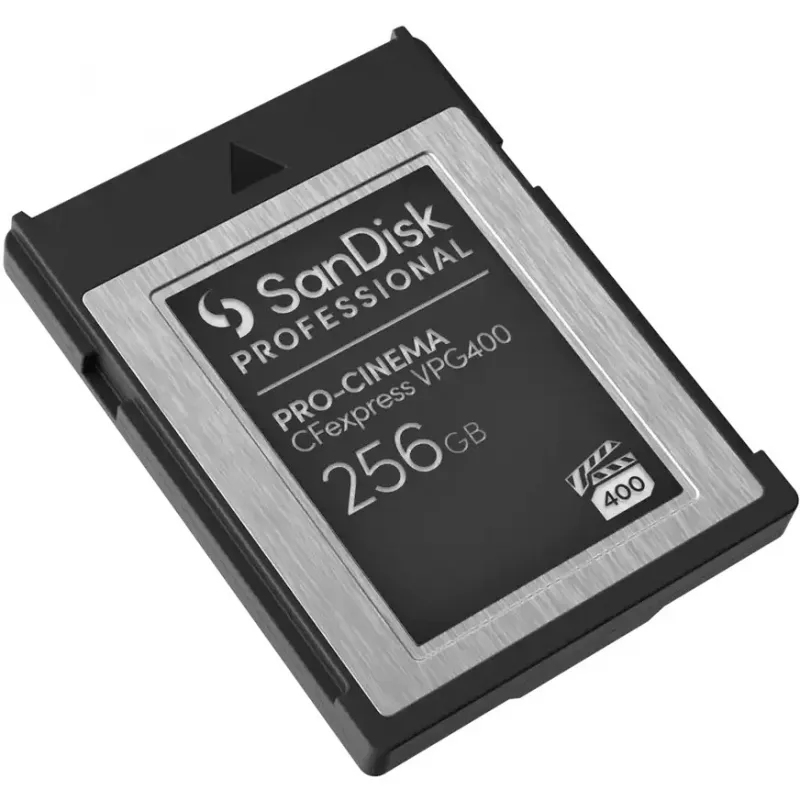 SANDISK Professional PRO-CINEMA 256 GB CFexpress VPG400 Typ B Karte bis zu 1700 MB/s Lesen, 1400 MB/s Schreiben
