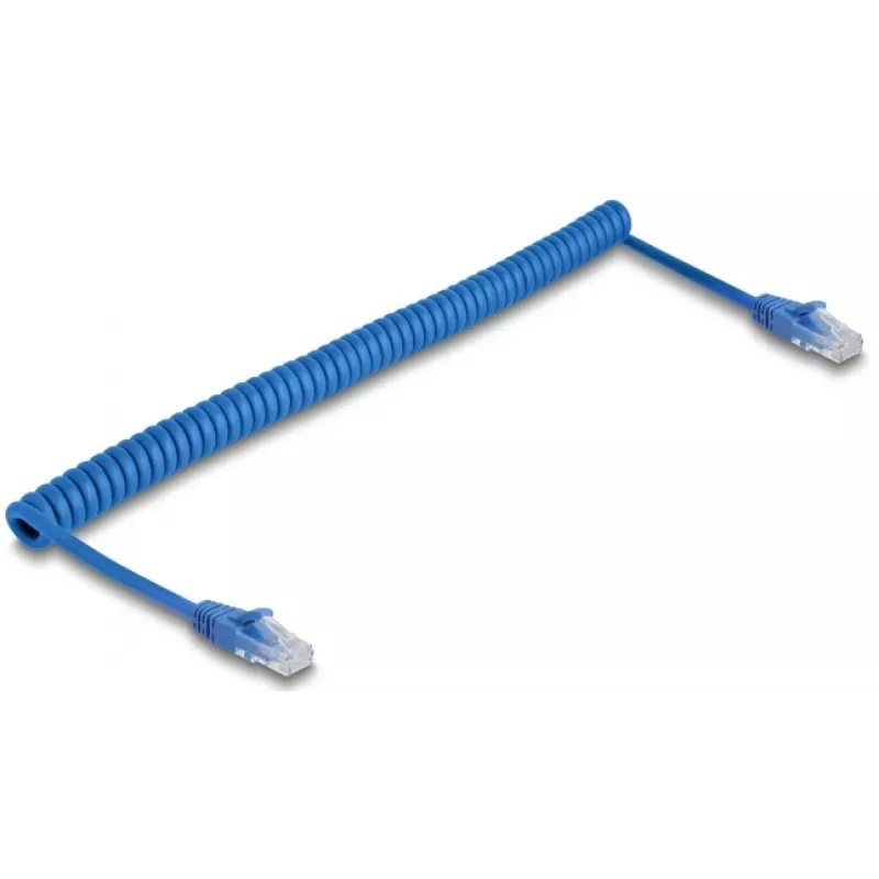 Netzwerkkabel DeLOCK 90197 Blau 1,2 m Cat6 U/UTP