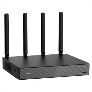 Netzwerk-Videorecorder IMOU N118W Schwarz — 18 Kanäle, 4-Kanal-Wiedergabe, max. 3840×2160, Dualband-WLAN, SATA bis zu 16 TB