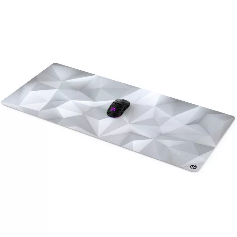 Mauspad ENDORFY Crystal Onyx White XL