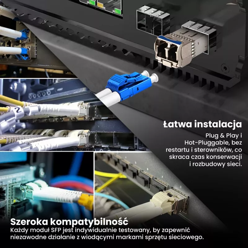 Extralink SFP28 25G 2-Pack | SFP28-Modul | 25Gbit/s, LC/UPC Duplex, 1310nm, 10km, Singlemode, DOM Netzwerk-Transceiver-Modul