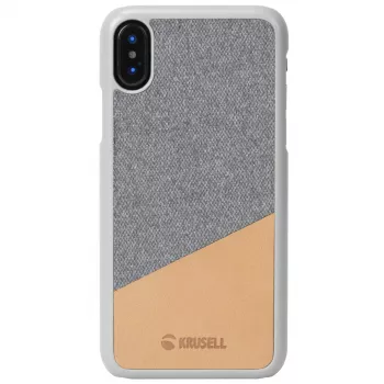 Cover Krusell Tanum iPhone XS Max 16,5 cm Beige