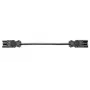 Stromkabel Bachmann 375.081 Schwarz 1 m