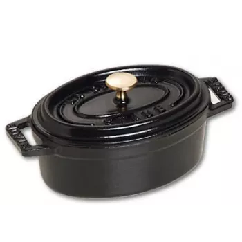 Einzelpfanne aus Gusseisen Staub Minis – Schwarz, 800 g