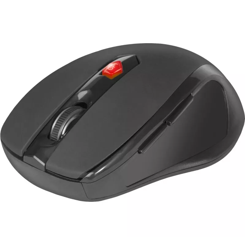 Kabellose RF Optische Rechtshänder-Maus DEFENDER ULTRA MM-315 — 1600 DPI, 6 Tasten, USB-Empfänger, schwarz