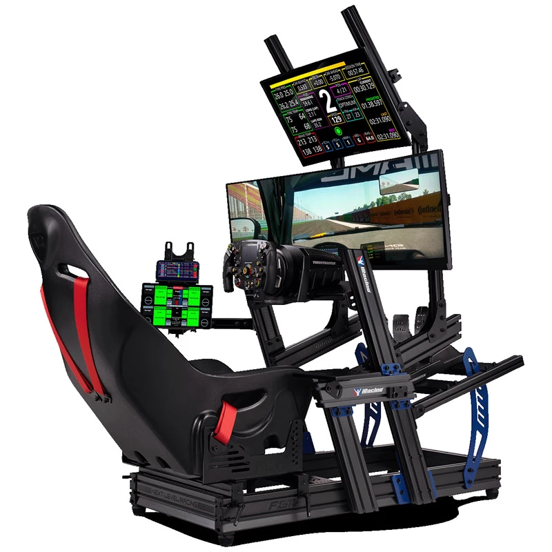 Next Level Racing | GTElite Direct Mount Overhead Monitor Add-On | Bis zu 32 inch | Schwarz
