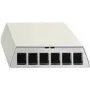 Patchpanel Rutenbeck PP-UM A-6 Ap rw 6 Ports reinweiß