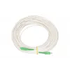 Patchkabel Extralink SC/APC–SC/APC Singlemode G.657.A2 3 mm Simplex LSOH 10 m, weiß