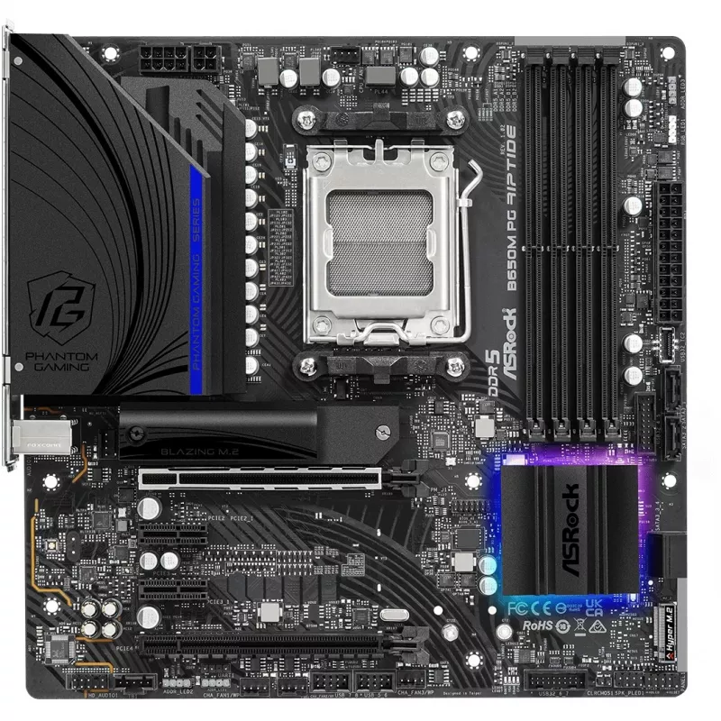 Motherboard ASRock B650M PG Riptide AMD B650 Socket AM5 micro ATX