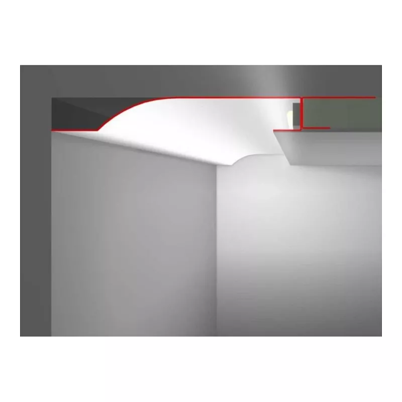 Synergy 21 S21-LED-PR00400 Montageprofil für Beleuchtung & Zubehör (S21-LED-PR00400)