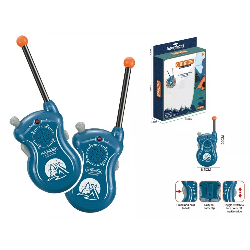 2-Wege Walkie-Talkie Set Madej 011776 — 16 Kanäle, Kinder-Kommunikationsfunkgeräte