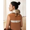 SKG H7 Ultra-E – Goldene Massageköpfe, Kombi-Massage, Kompressionsmassage, Knetmassage, Vibrationsmassage, Nacken, Schultern, Gold, Kunststoff, Tasten, Batterie