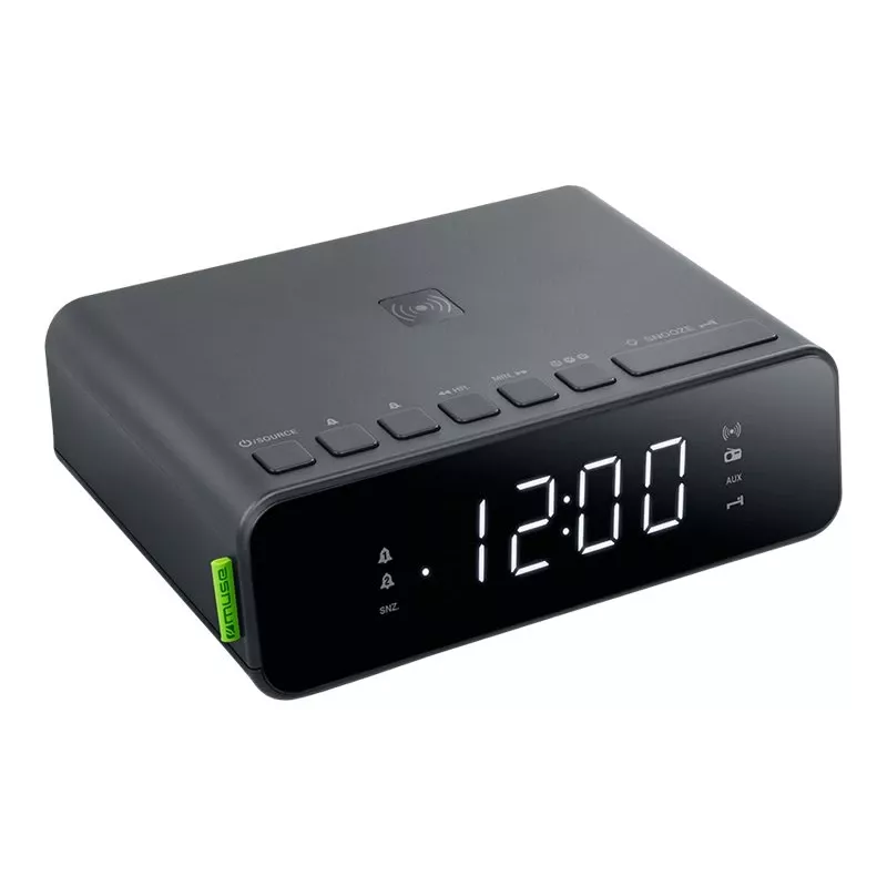 Muse | Weckerfunktion | M-175 WI | AUX-Eingang | Wecker | Schwarz