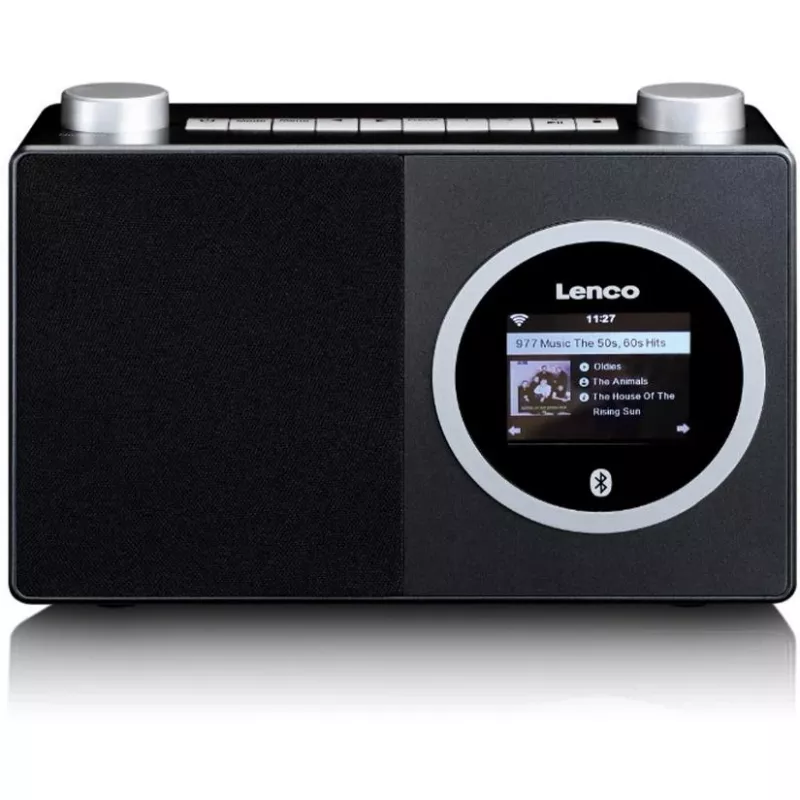 Lenco DIR-70 - Netzwerk-Audio-Player - 3 Watt (Gesamt) - Schwarz (DIR-70BK)