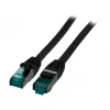 EFB-Elektronik RJ45 Patchkabel Kat.6A S/FTP LSZH schwarz 5m Hersteller: EFB Elektronik (MK6001.5B)