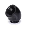 Wasserblock-Adapter Alphacool 17590 Messing Schwarz 20 mm x 21 mm x 21 mm