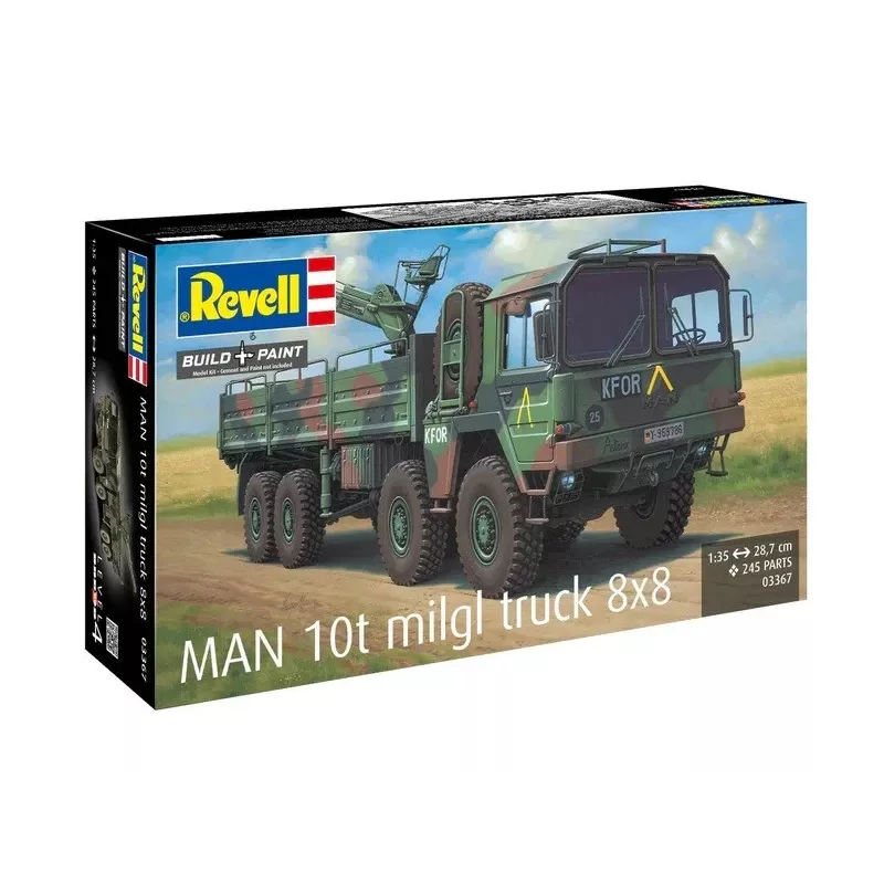 Kunststoffmodellbausatz REVELL Man 10T Milgl 8x8 LKW Maßstab 1/35