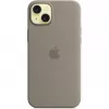Silikon-Hülle Apple iPhone 15 Plus MagSafe Clay Cover