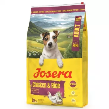 JOSERA Adult Mini Chicken mit Reis - Trockenhundefutter - 10kg