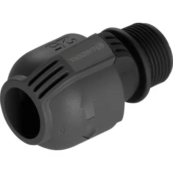 Sprinklersystem Verbinder 25 mm > 1, schwarzer Verbinder/Grau