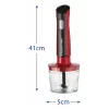 Russell Hobbs 27140-56 Mixer 1 L Tragbarer Mixer 500 W Schwarz, Rot, Transparent