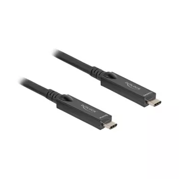 DeLOCK USB-Kabel USB 3.2 Gen 2 5m USB C Schwarz 84255
