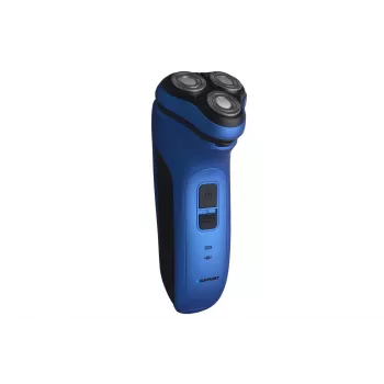 Blaupunkt MSR401 Herrenrasierapparat Rotationstrasierer Trimmer Black - Blue (MSR401)