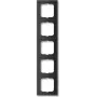 Busch-Jaeger 1754-0-4423. Produktfarbe: Schwarz, Markenkompatibilität: Busch-Jaeger. Breite: 80 mm, Höhe: 364 mm, Dicke: 1,1 cm (2CKA001754A4423)