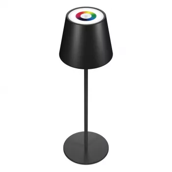 LED-Tischleuchte RealPower TableLight 360 RGB 3W Schwarz