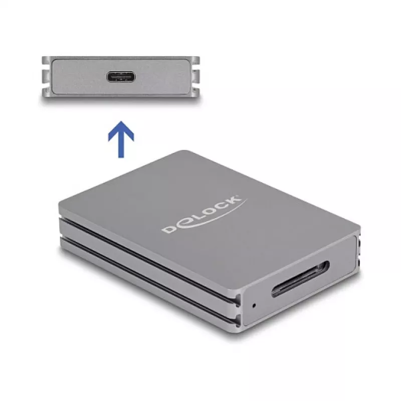 Delock 91012 USB-Typ-C-Kartenleser für CFexpress Typ A