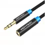 Audiokabel Vention 3,5 mm Stecker–Buchse VAB-B06-B500-M 5 m schwarz