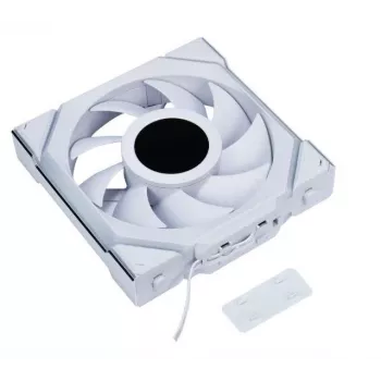 Fan Lian Li UNI FAN SL Wireless 120 12 cm Weiß 3 Stück 28,5 dB 64,05 cfm