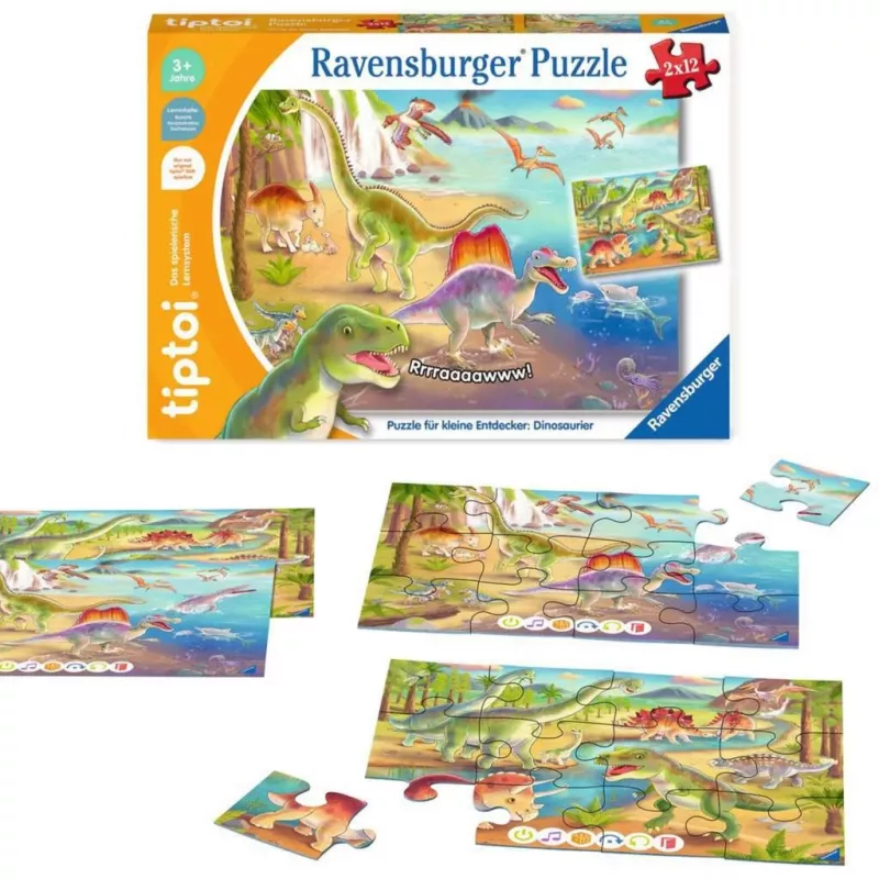tiptoi Puzzle für junge Entdecker: Dinosaurier