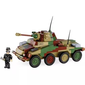 Cobi Historical Collection WWII Sd.Kfz 234/2 Puma Fahrzeug, Mehrfarbig