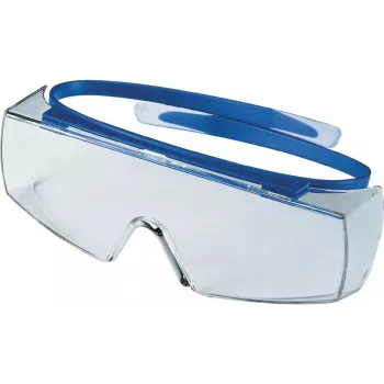 Sicherheitsbrille UVEX 9169260 — marineblauer Rahmen, Polycarbonatgläser