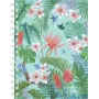 Schreibheft Herlitz Ladylike Jungle A5 100 Blatt Grün Mehrfarbig