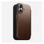 Folio-Handyhülle Nomad NM014209858 für Apple iPhone 17, 16 cm (6,3 Zoll), braun, 4 Kartenfächer