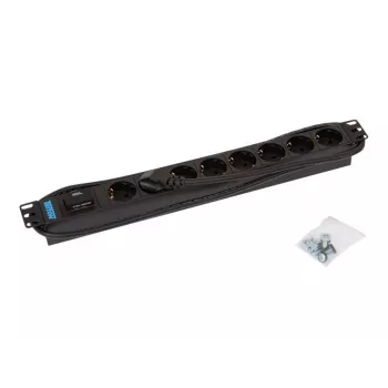 Überspannungsschutz Triton RAB-PD-X08-A1 Schwarz 8 AC-Ausgänge 230V 2m