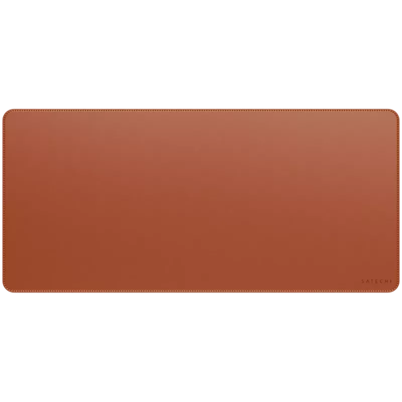 Maus Pad Satechi Vegan-Leather Premium Desk Mat Brown ST-LPDMN